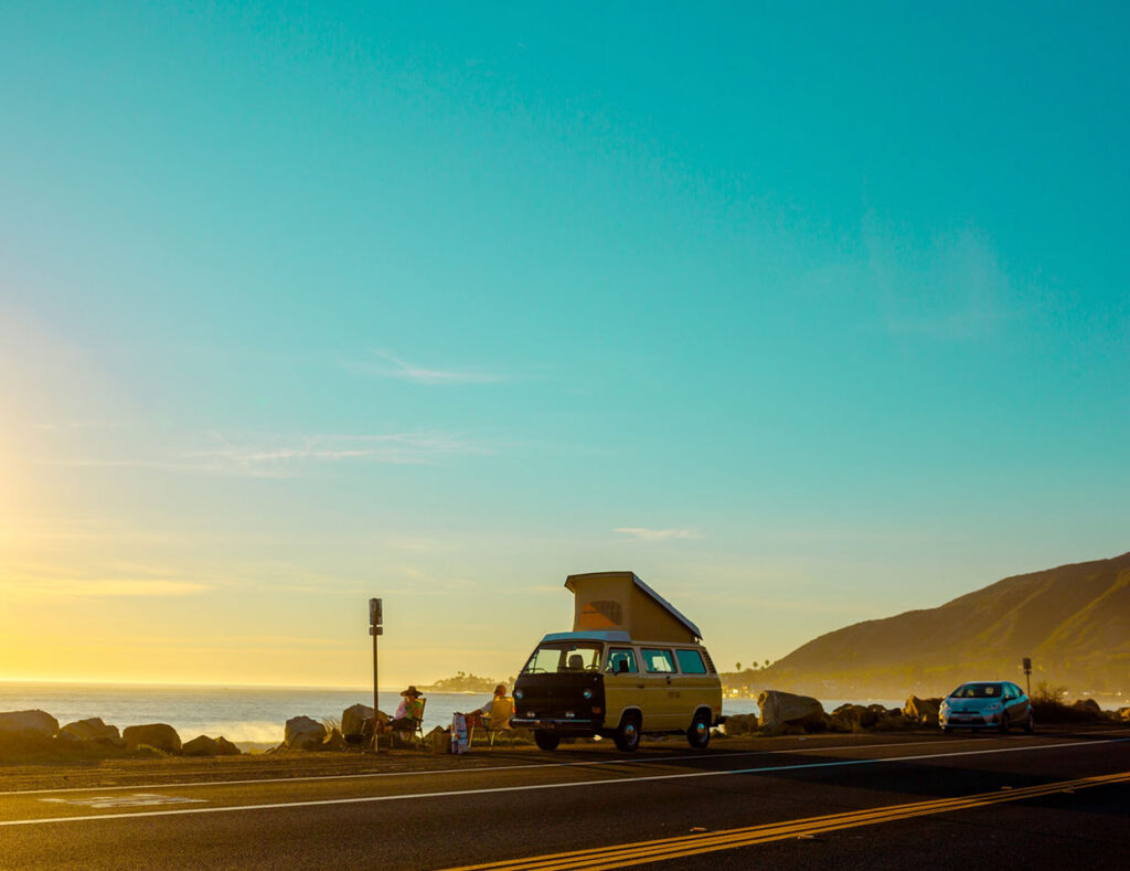 Home 5 Van on sunset