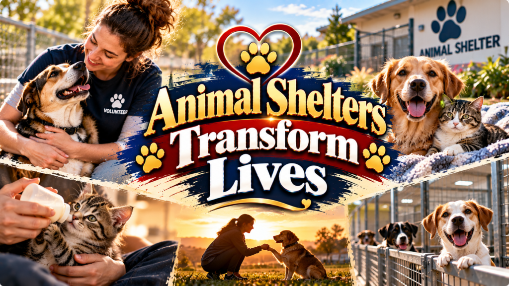 Animal Shelters Transform Lives