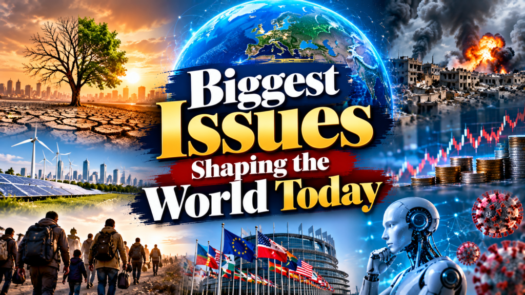 Biggest Issues Shaping the World Today