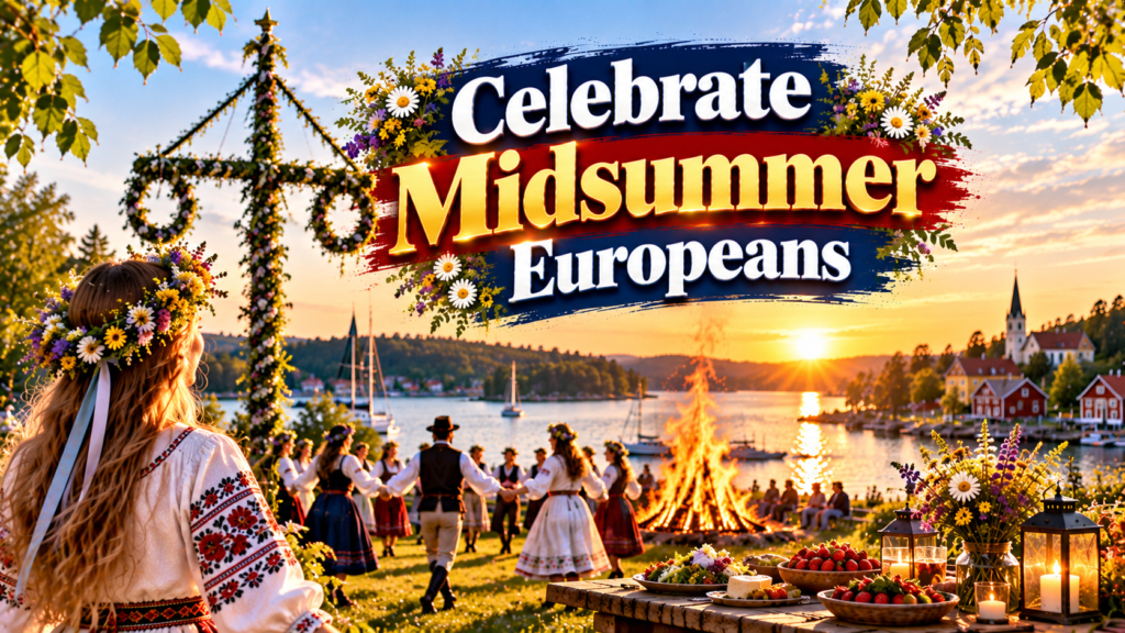 Celebrate Midsummer Europeans