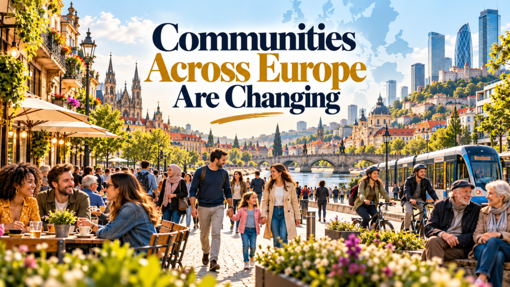 How Communities Across Europe Are Changing 2 Communities Across Europe Are Changing