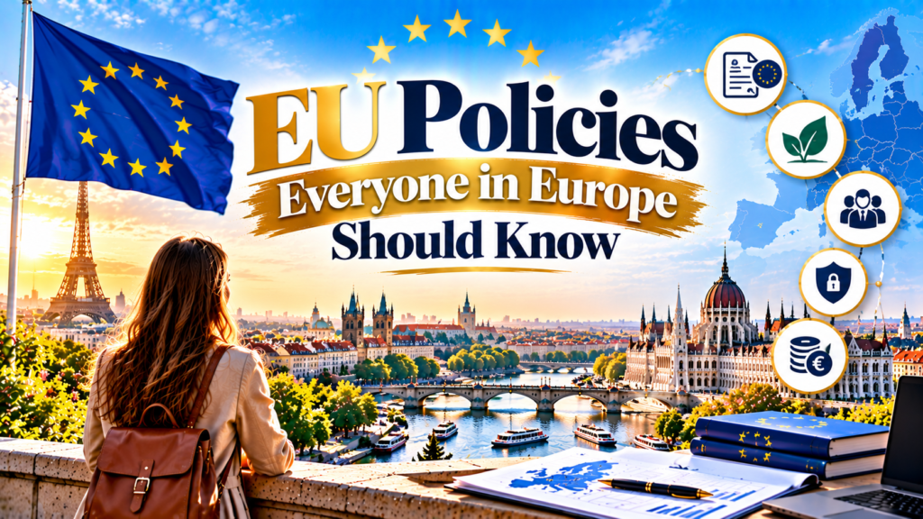 Major EU Policies in Europe Everyone Should Know Explained 1 EU Policies Everyone in Europe Should Know