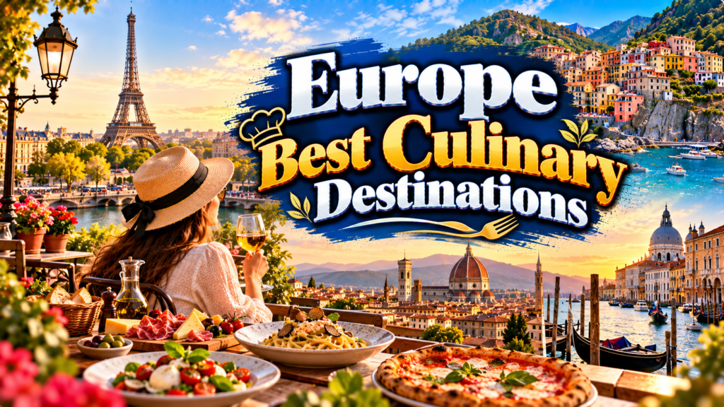 Europe SAGA 5 Europe Best Culinary Destinations