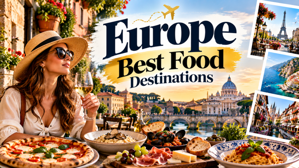 Europe SAGA 5 Europe Best Food Destinations