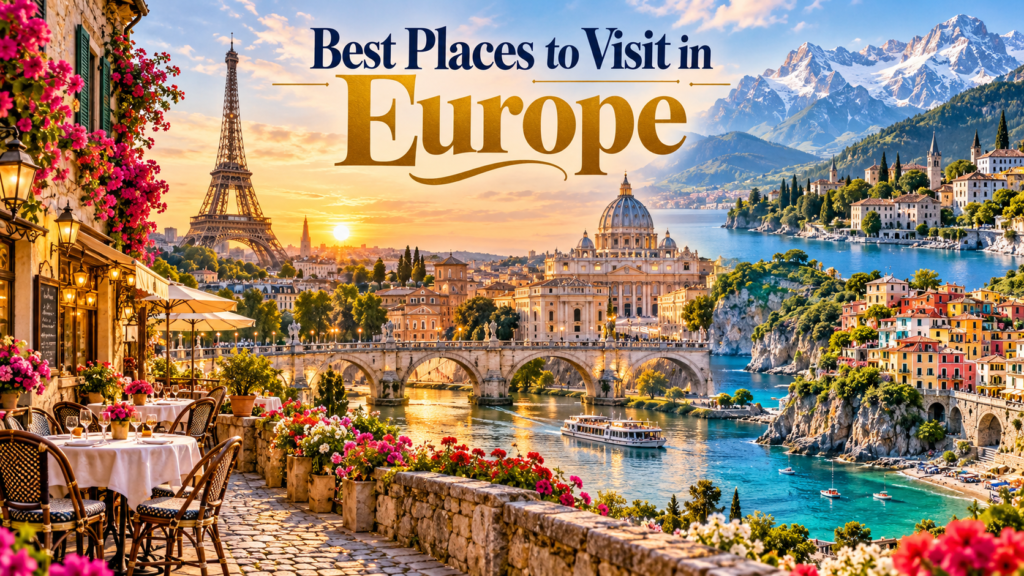 Europe Best Places to Visit in