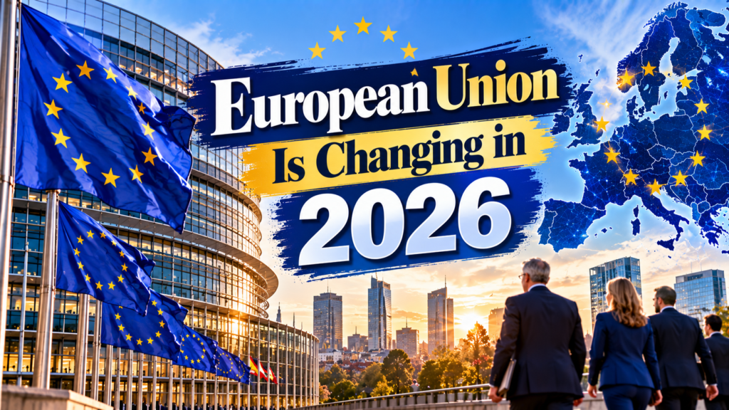 How the European Union Is Changing in 2026 1 European Union Is Changing in 2026