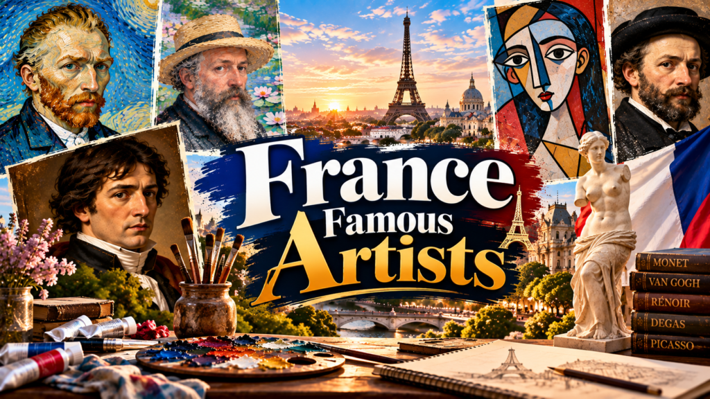 Most Famous Artists from France Their Influence on Modern Art 2 France Famous Artists
