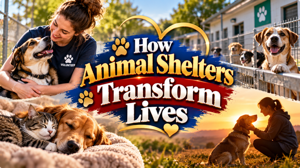 How Animal Shelters Transform Lives
