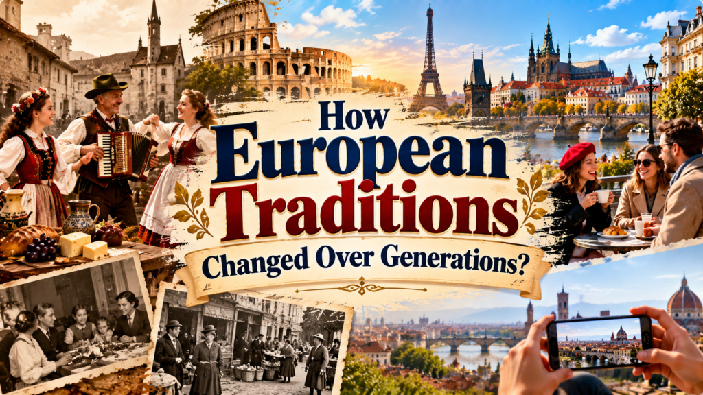 How European Traditions Changed Over Generations