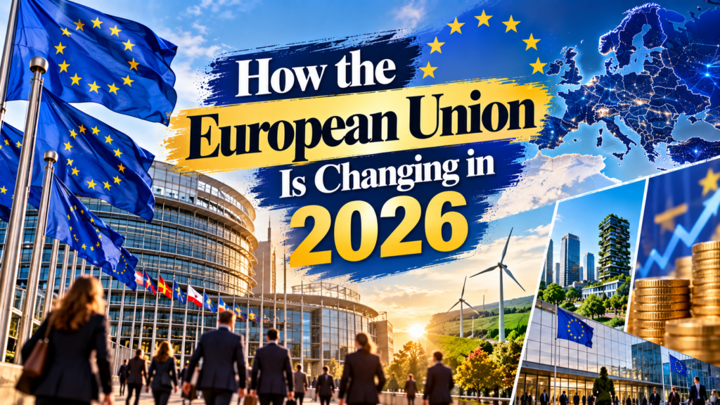 How the European Union Is Changing in 2026