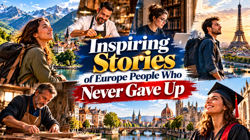Inspiring Stories of Europe People Who Never Gave Up