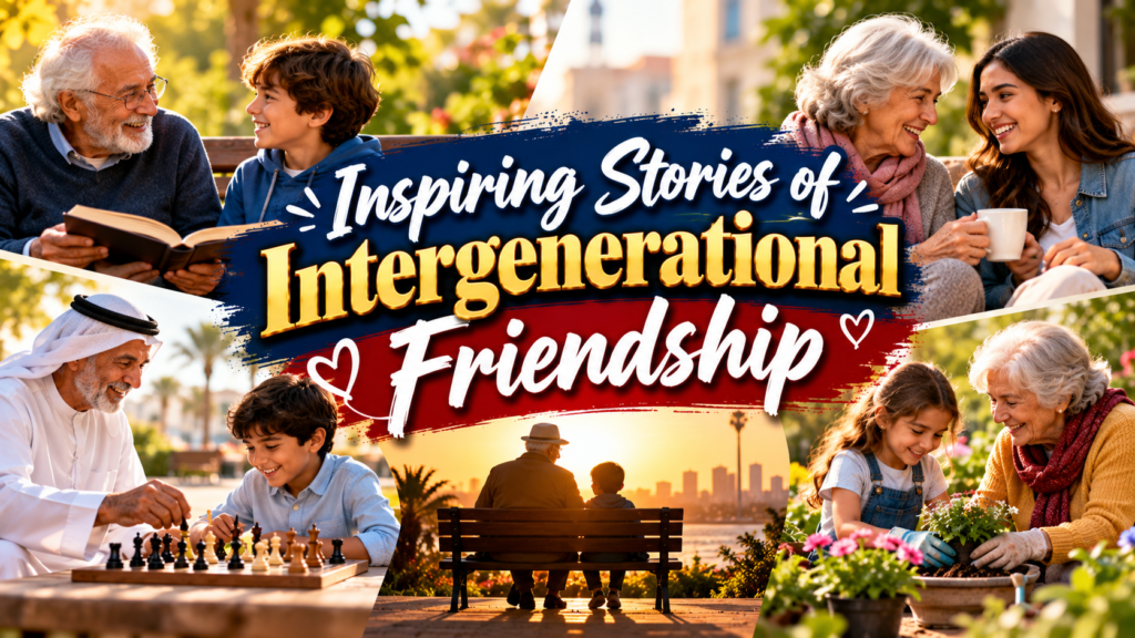 Europe SAGA 5 Inspiring Stories of Intergenerational Friendship
