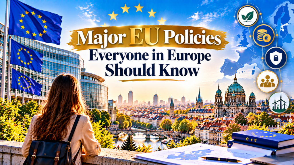 Major EU Policies in Europe Everyone Should Know
