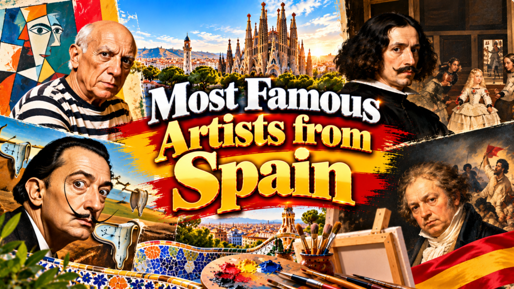 Most Famous Artists from Spain Who Made An Impact 1 Most Famous Artists from Spain