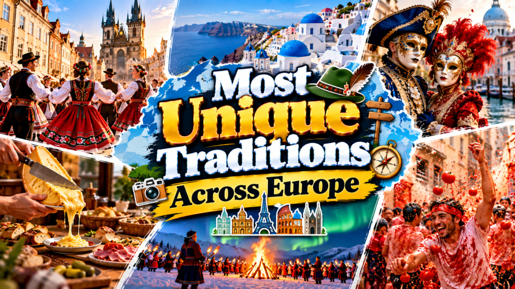 Europe SAGA 4 Most Unique Traditions Across Europe