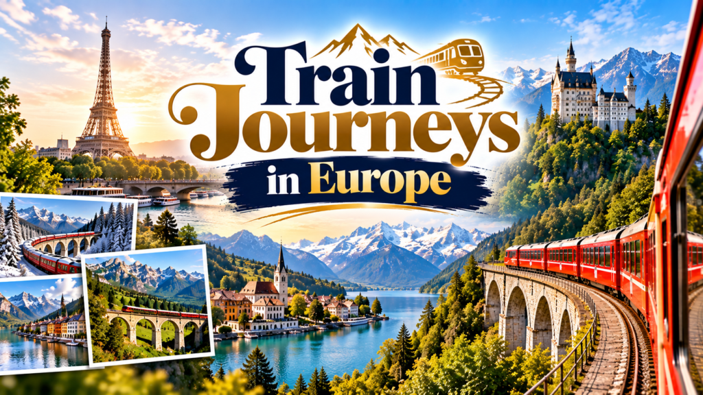 Best Train Journeys in Europe Through Scenic Mountains & Beautiful Landscapes 1 Train Journeys in Europe