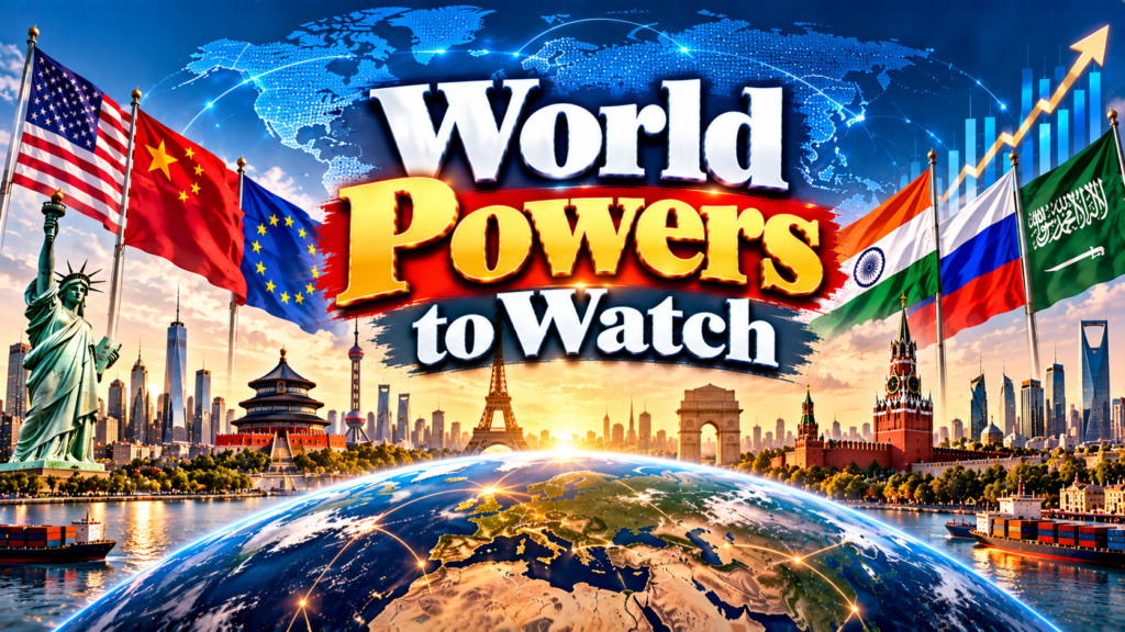 Emerging World Powers to Watch in the Future 2 World Powers to Watch